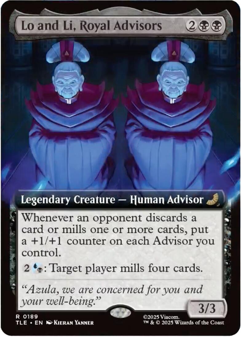 Lo and Li, Royal Advisors (Extended Art) [Avatar: The Last Airbender: Eternal-Legal] | Pegasus Games WI