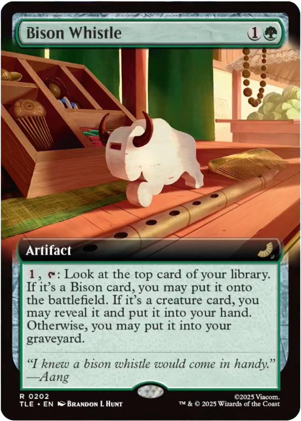 Bison Whistle (Extended Art) [Avatar: The Last Airbender: Eternal-Legal] | Pegasus Games WI