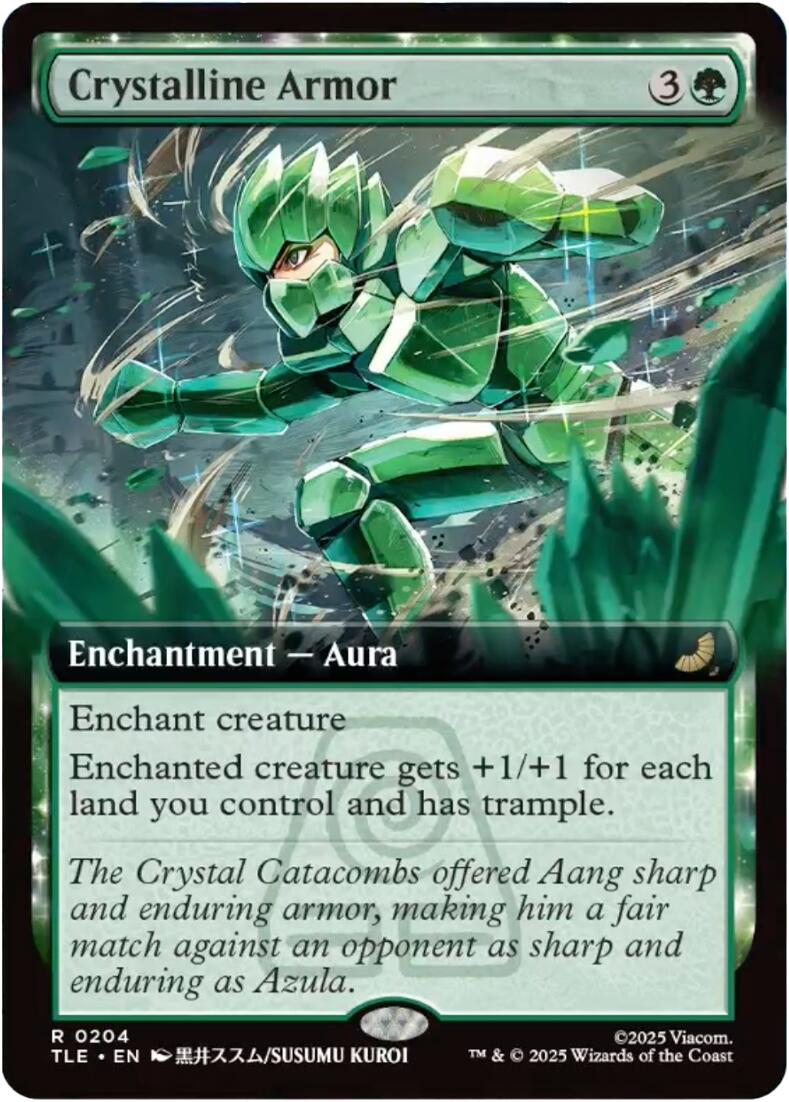 Crystalline Armor (Extended Art) [Avatar: The Last Airbender: Eternal-Legal] | Pegasus Games WI