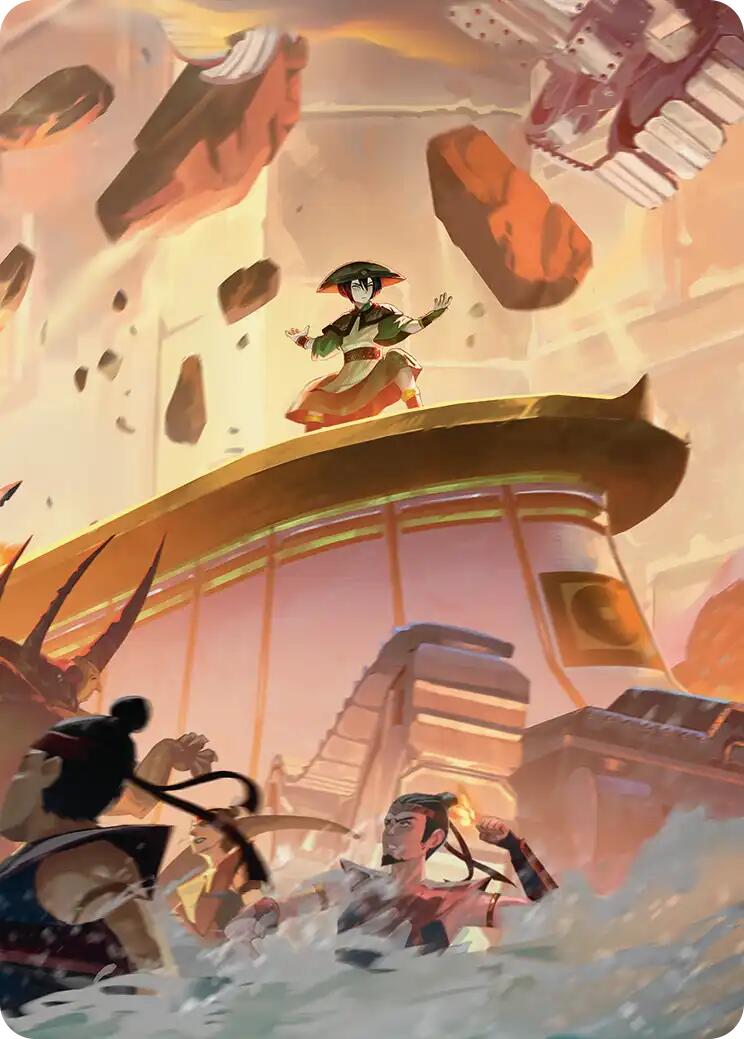 Earthshape Art Card [Avatar: The Last Airbender Art Series] | Pegasus Games WI