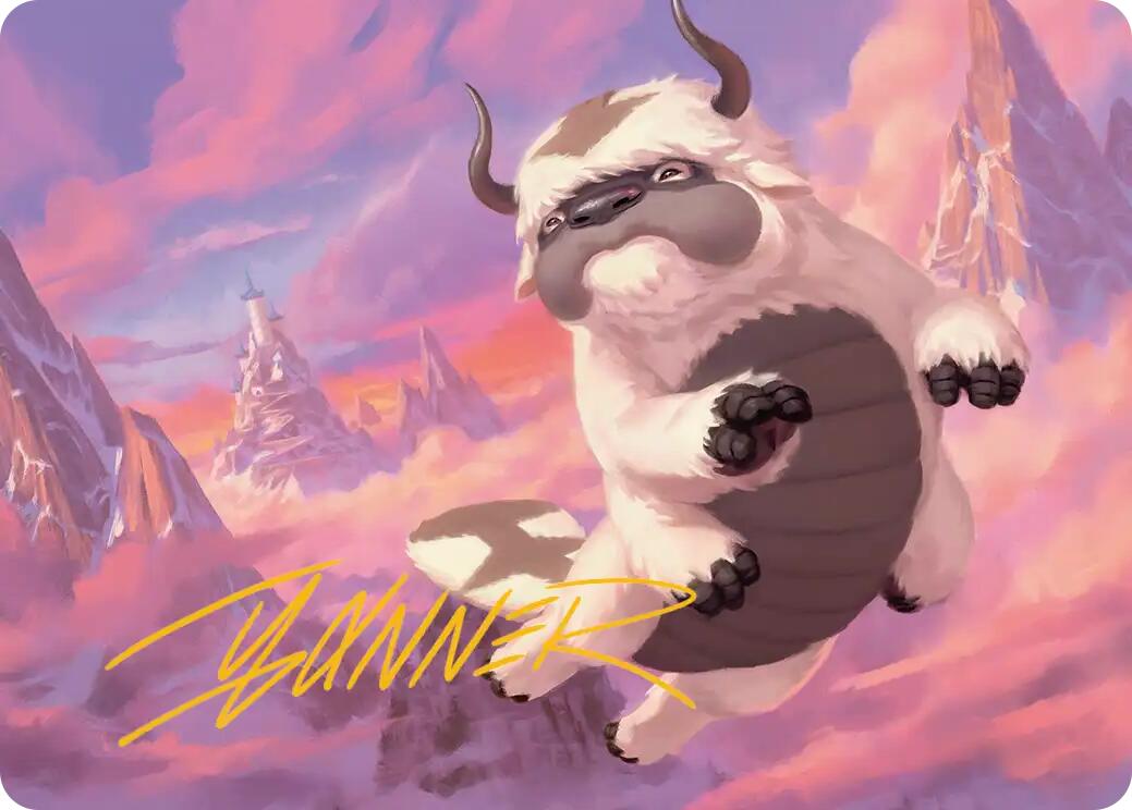 Appa, Aang's Companion Art Card (Gold-Stamped Signature) [Avatar: The Last Airbender Art Series] | Pegasus Games WI