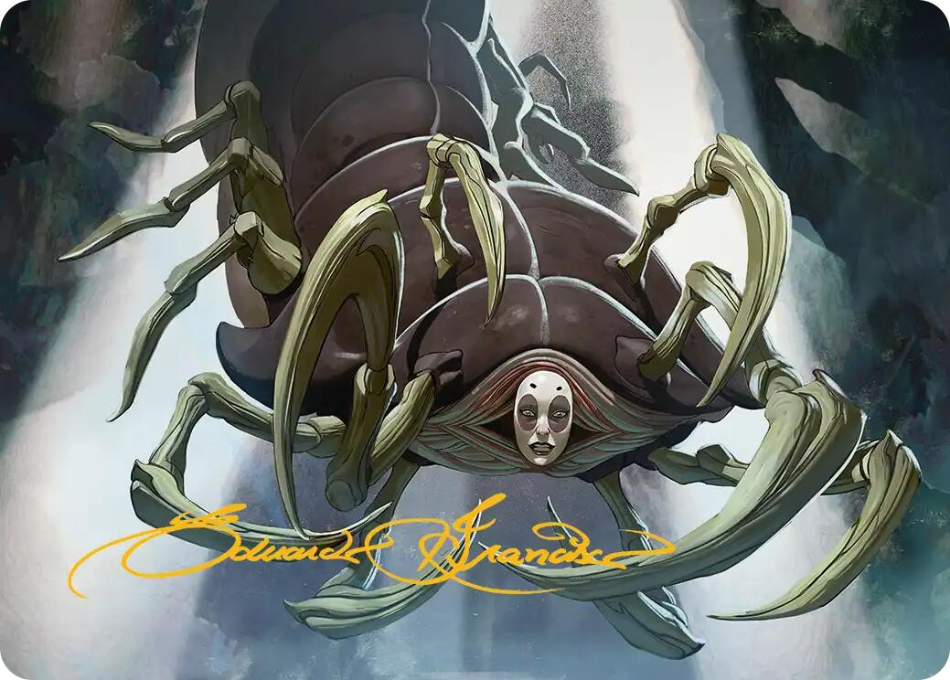 Koh, the Face Stealer Art Card (Gold-Stamped Signature) [Avatar: The Last Airbender Art Series] | Pegasus Games WI