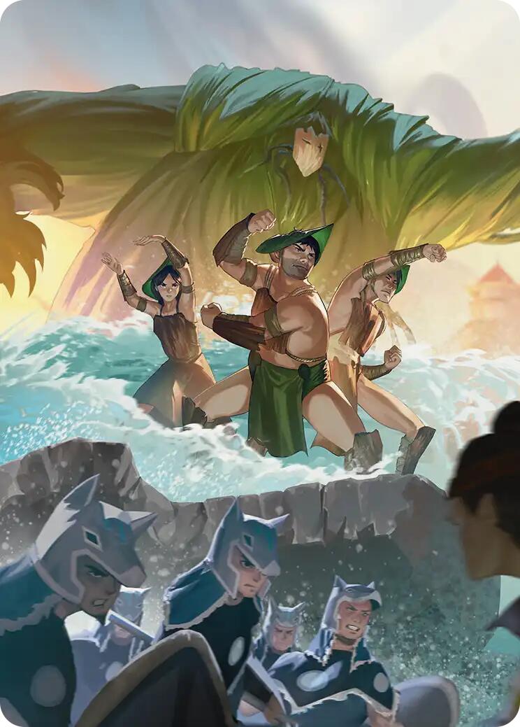 Swampbenders Art Card [Avatar: The Last Airbender Art Series] | Pegasus Games WI