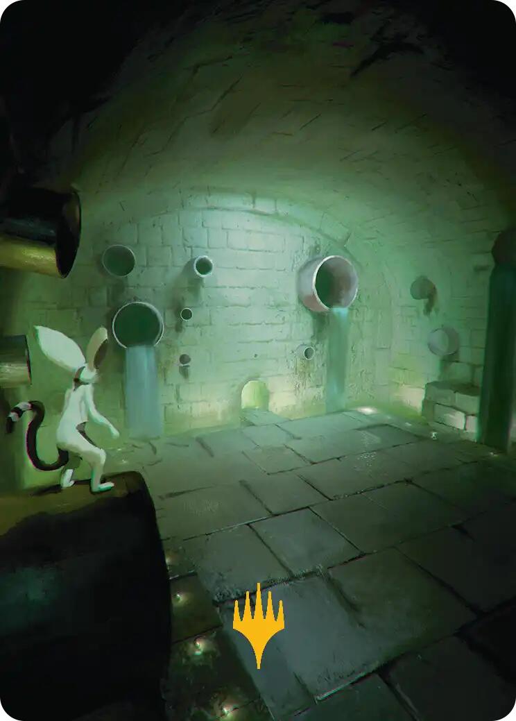 Swamp Art Card (Gold-Stamped Planeswalker Symbol) [Avatar: The Last Airbender Art Series] | Pegasus Games WI