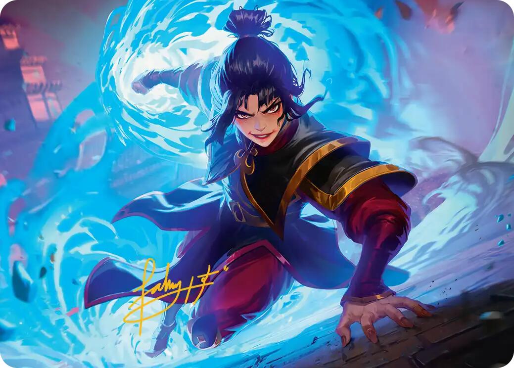 Fire Lord Azula Art Card (Gold-Stamped Signature) [Avatar: The Last Airbender Art Series] | Pegasus Games WI