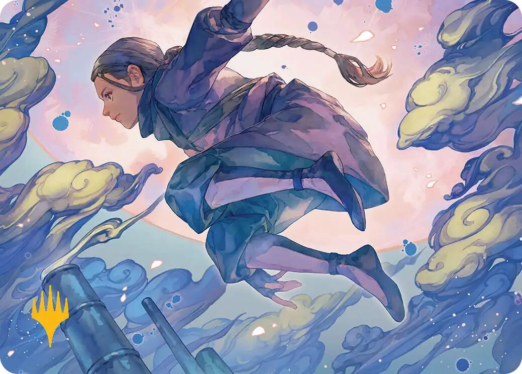 Katara, Seeking Revenge Art Card (Gold-Stamped Planeswalker Symbol) [Avatar: The Last Airbender Art Series] | Pegasus Games WI