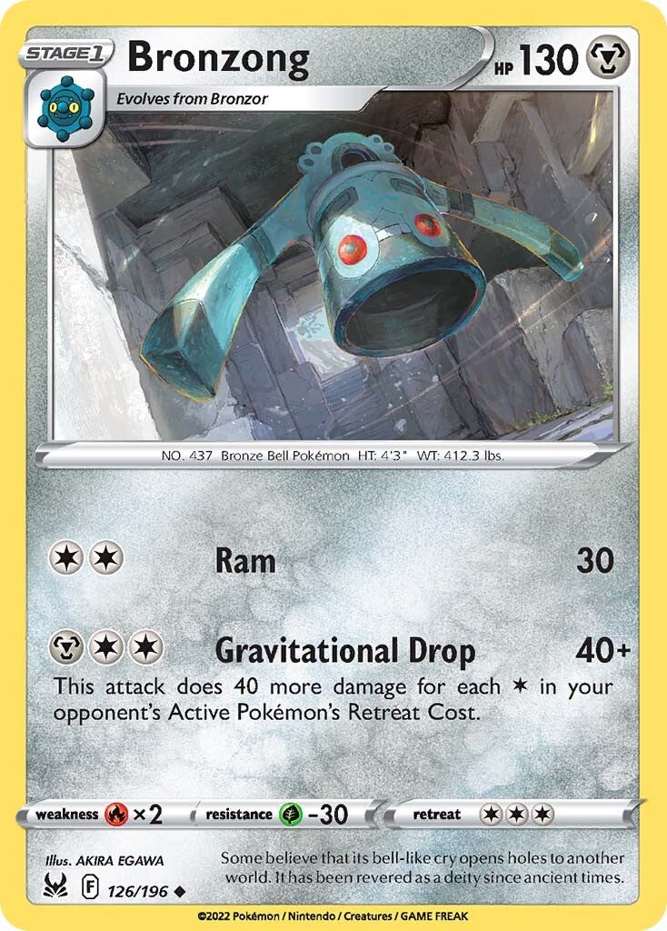 Bronzong (126/196) [Sword & Shield: Lost Origin] | Pegasus Games WI