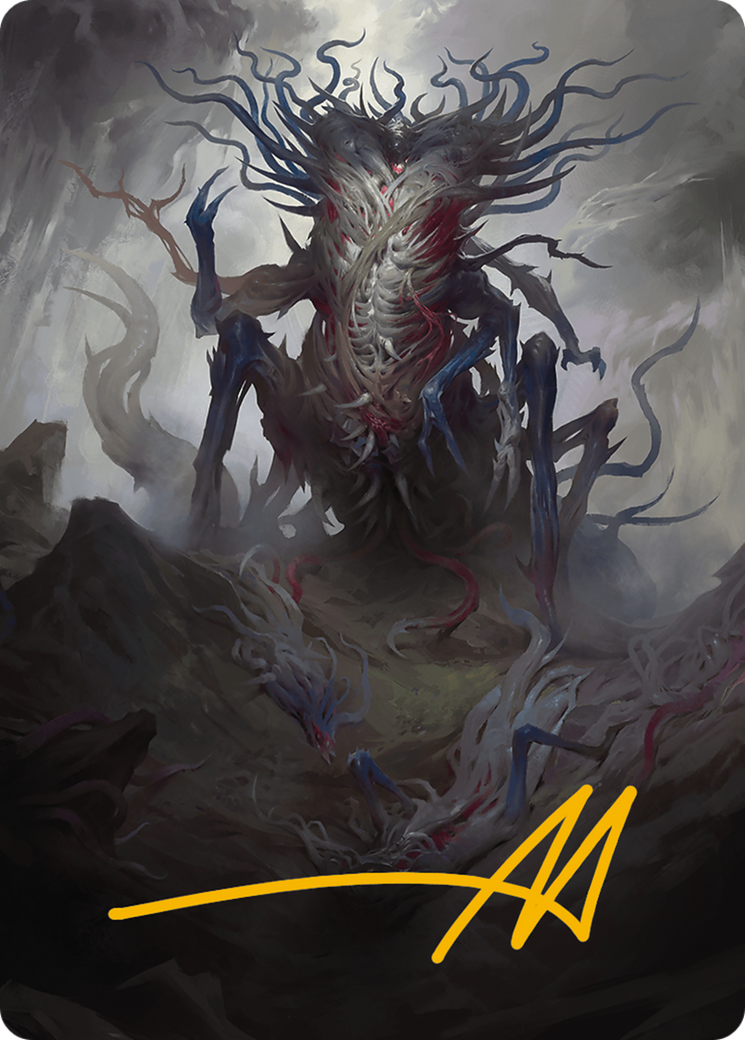 Azlask, the Swelling Scourge Art Card (Gold-Stamped Signature) [Modern Horizons 3 Art Series] | Pegasus Games WI