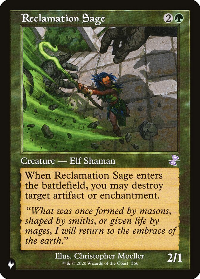 Reclamation Sage [The List] | Pegasus Games WI