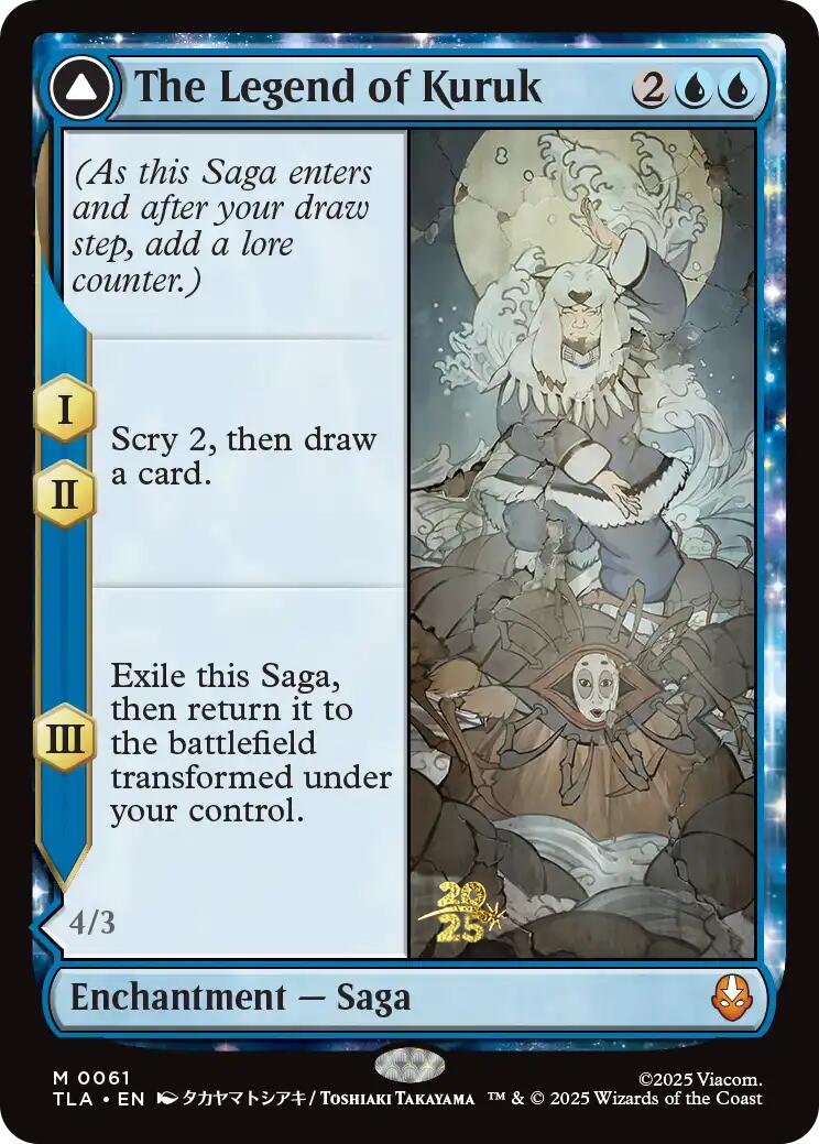 The Legend of Kuruk [Avatar: The Last Airbender Prerelease Cards] | Pegasus Games WI