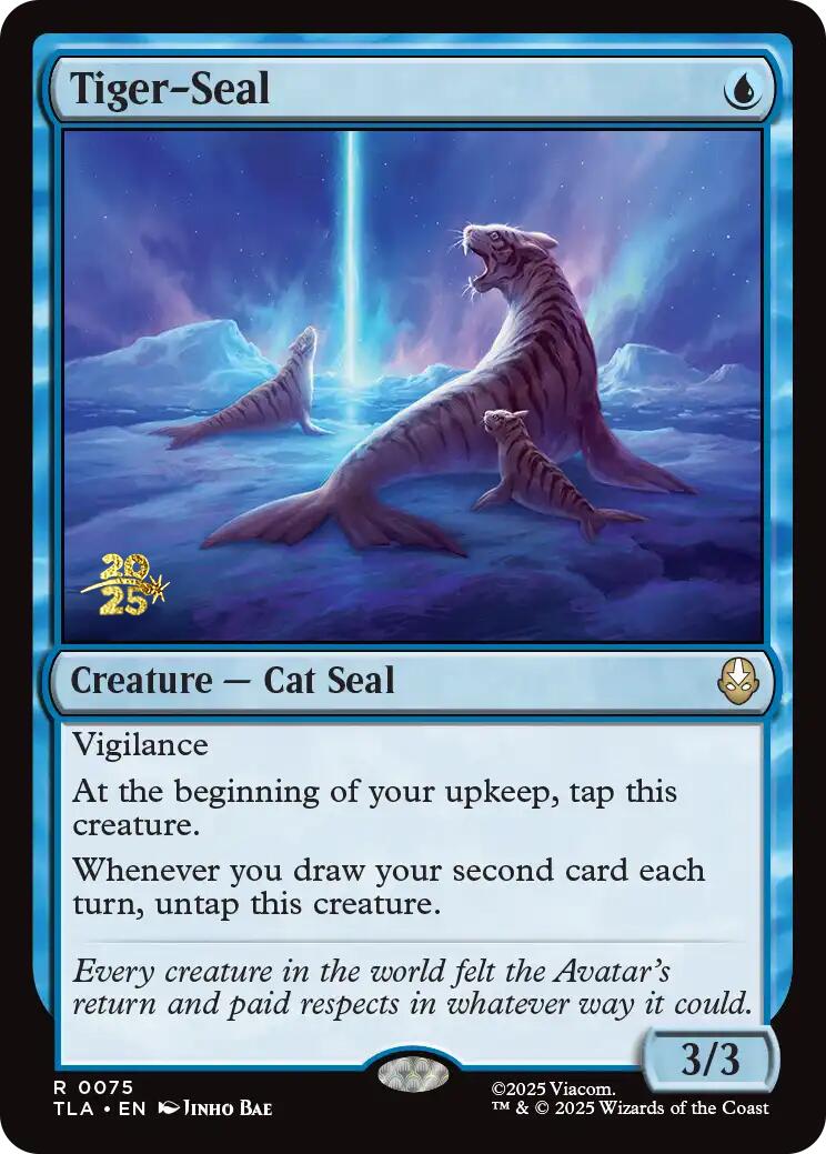Tiger-Seal [Avatar: The Last Airbender Prerelease Cards] | Pegasus Games WI