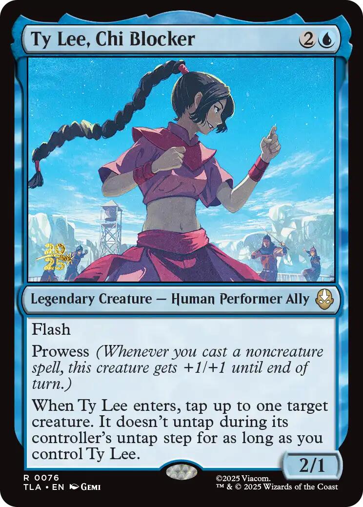Ty Lee, Chi Blocker [Avatar: The Last Airbender Prerelease Cards] | Pegasus Games WI