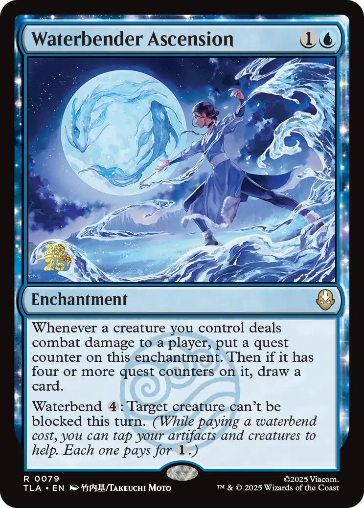Waterbender Ascension [Avatar: The Last Airbender Prerelease Cards] | Pegasus Games WI