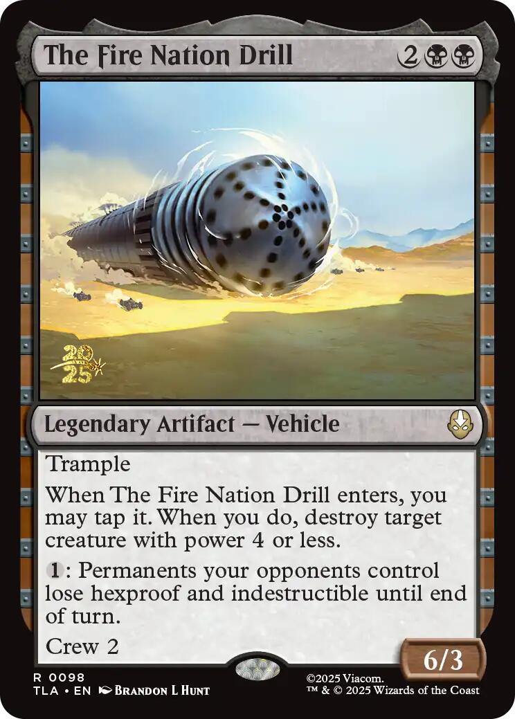 The Fire Nation Drill [Avatar: The Last Airbender Prerelease Cards] | Pegasus Games WI