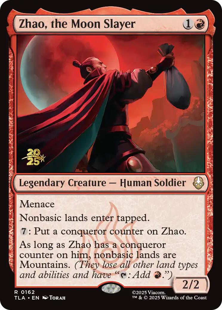 Zhao, the Moon Slayer [Avatar: The Last Airbender Prerelease Cards] | Pegasus Games WI