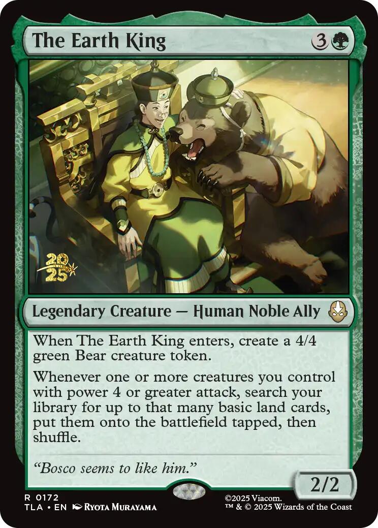 The Earth King [Avatar: The Last Airbender Prerelease Cards] | Pegasus Games WI