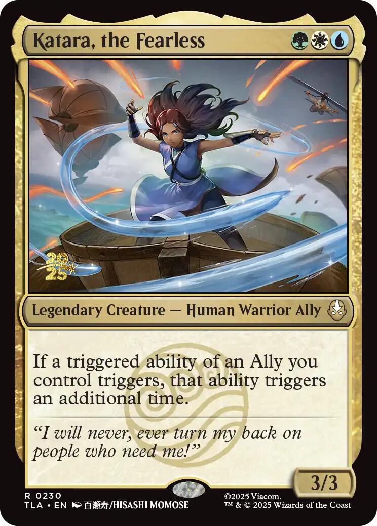 Katara, the Fearless [Avatar: The Last Airbender Prerelease Cards] | Pegasus Games WI