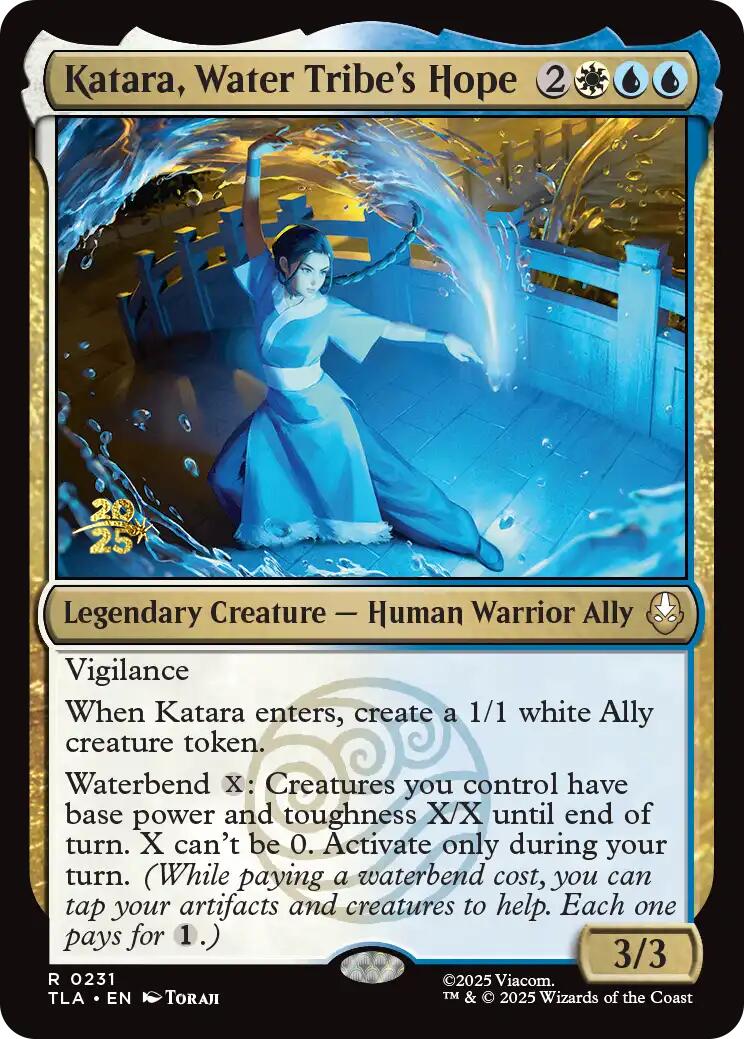 Katara, Water Tribe's Hope [Avatar: The Last Airbender Prerelease Cards] | Pegasus Games WI