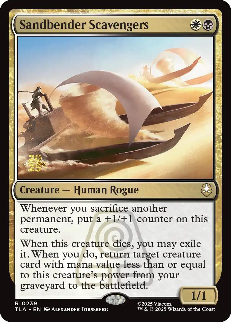 Sandbender Scavengers [Avatar: The Last Airbender Prerelease Cards] | Pegasus Games WI