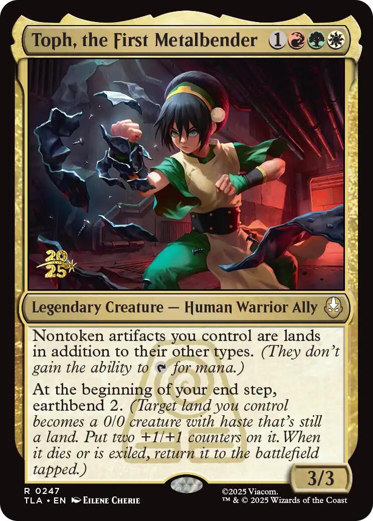 Toph, the First Metalbender [Avatar: The Last Airbender Prerelease Cards] | Pegasus Games WI