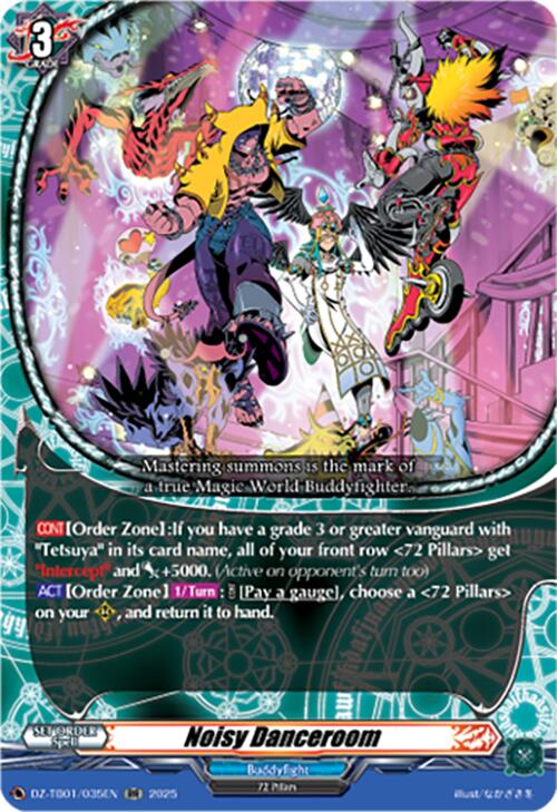 Noisy Danceroom (DZ-TB01/035EN) (DZ-TB01/035EN) [Future Card Buddyfight] | Pegasus Games WI