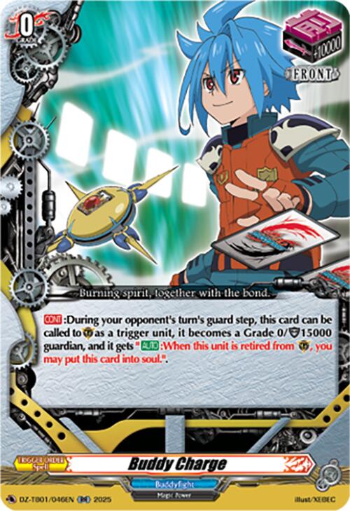 Buddy Charge (DZ-TB01/046EN) (DZ-TB01/046EN) [Future Card Buddyfight] | Pegasus Games WI