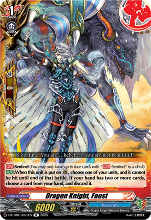 Dragon Knight, Faust (DZ-TB01/051EN) (DZ-TB01/051EN) [Future Card Buddyfight] | Pegasus Games WI
