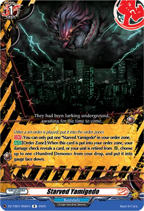 Starved Yamigedo (DZ-TB01/056EN) (DZ-TB01/056EN) [Future Card Buddyfight] | Pegasus Games WI