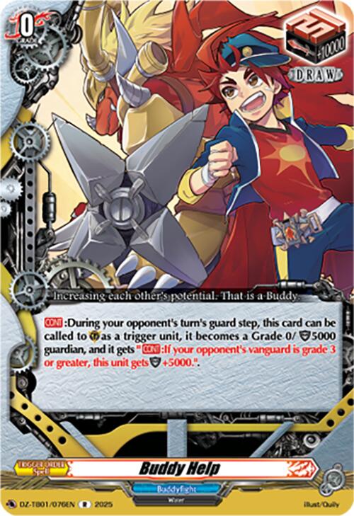 Buddy Help (DZ-TB01/076EN) (DZ-TB01/076EN) [Future Card Buddyfight] | Pegasus Games WI