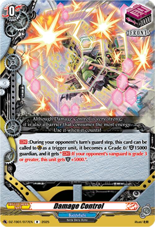 Damage Control (DZ-TB01/077EN) (DZ-TB01/077EN) [Future Card Buddyfight] | Pegasus Games WI