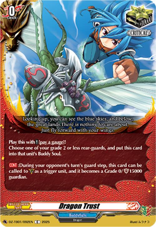 Dragon Trust (DZ-TB01/092EN) (DZ-TB01/092EN) [Future Card Buddyfight] | Pegasus Games WI