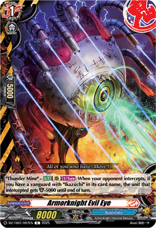 Armorknight Evil Eye (DZ-TB01/097EN) (DZ-TB01/097EN) [Future Card Buddyfight] | Pegasus Games WI
