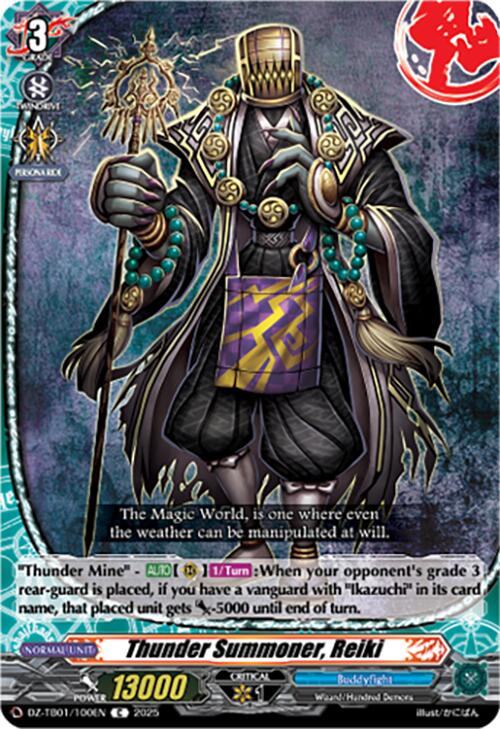 Thunder Summoner, Reiki (DZ-TB01/100EN) (DZ-TB01/100EN) [Future Card Buddyfight] | Pegasus Games WI