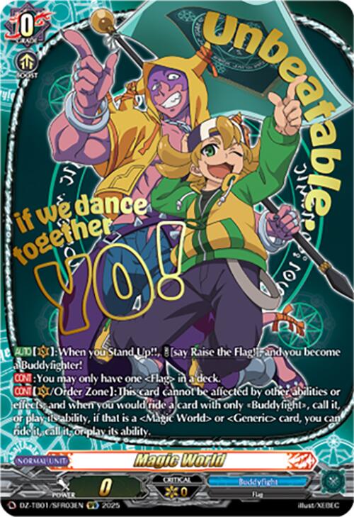 Magic World (DZ-TB01/SFR03EN) (DZ-TB01/SFR03EN) [Future Card Buddyfight] | Pegasus Games WI