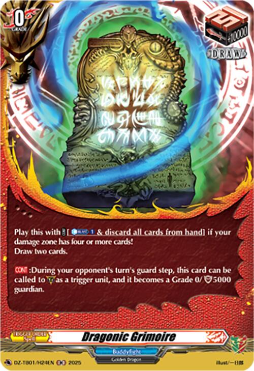 Dragonic Grimoire (DZ-TB01/H24EN) (DZ-TB01/H24EN) [Future Card Buddyfight] | Pegasus Games WI