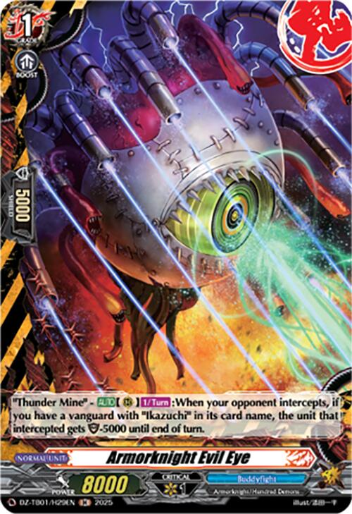 Armorknight Evil Eye (DZ-TB01/H29EN) (DZ-TB01/H29EN) [Future Card Buddyfight] | Pegasus Games WI