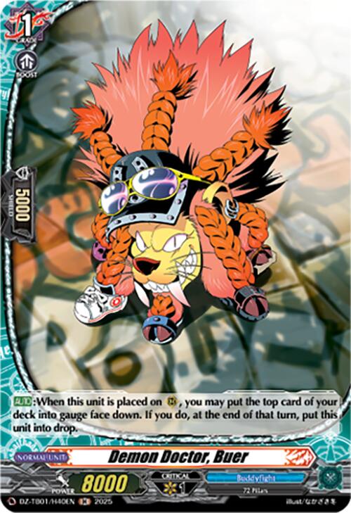 Demon Doctor, Buer (DZ-TB01/H40EN) (DZ-TB01/H40EN) [Future Card Buddyfight] | Pegasus Games WI