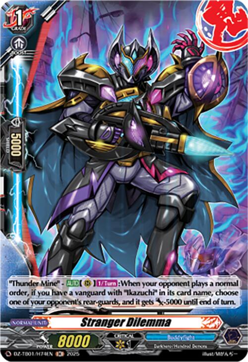 Stranger Dilemma (DZ-TB01/H74EN) (DZ-TB01/H74EN) [Future Card Buddyfight] | Pegasus Games WI