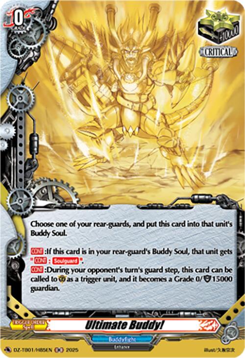 Ultimate Buddy! (DZ-TB01/H85EN) (DZ-TB01/H85EN) [Future Card Buddyfight] | Pegasus Games WI