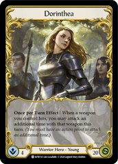 Dorinthea // Dorinthea Ironsong [U-WTR114 // U-WTR113] (Welcome to Rathe Unlimited)  Unlimited Normal | Pegasus Games WI