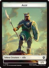 Ally (0005) // Clue (0014) Double-Sided Token [Avatar: The Last Airbender Tokens] | Pegasus Games WI