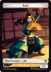 Ally (0007) // Clue (0018) Double-Sided Token [Avatar: The Last Airbender Tokens] | Pegasus Games WI