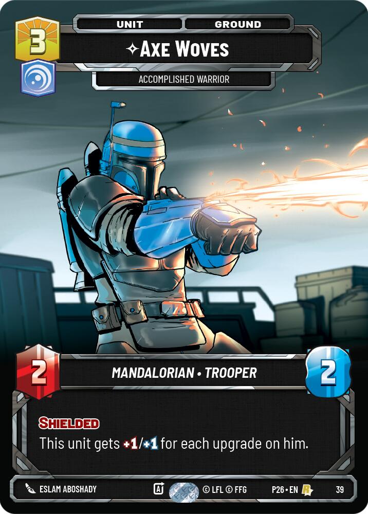 Axe Woves - Accomplished Warrior (39) (39) [Sector and Regional Promos: Season 1] | Pegasus Games WI