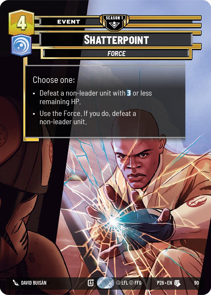 Shatterpoint (90) (90) [Sector and Regional Promos: Season 1] | Pegasus Games WI