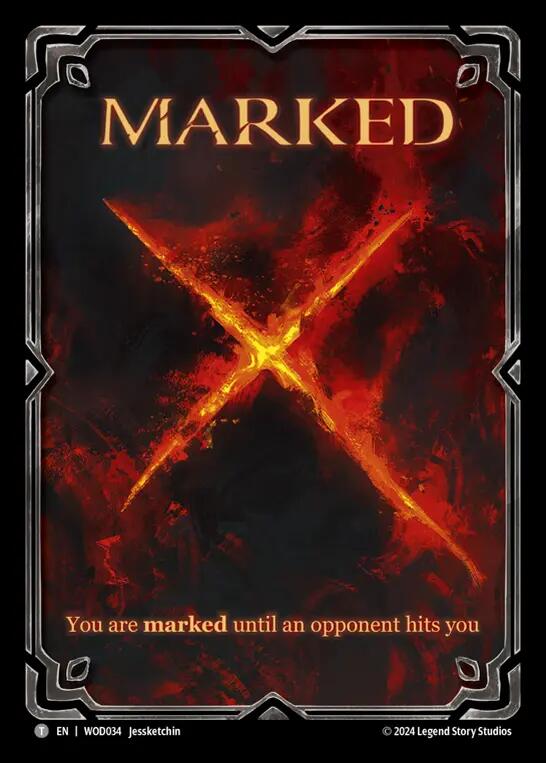 Marked [WOD034] (The Hunted Arakni, Web of Deceit Blitz Deck) | Pegasus Games WI