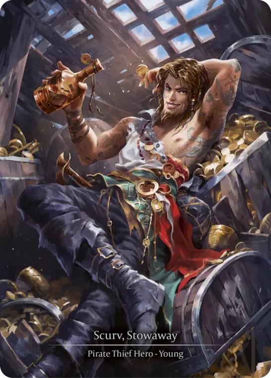 Scurv, Stowaway [HER143] (Promo)  Cold Foil | Pegasus Games WI