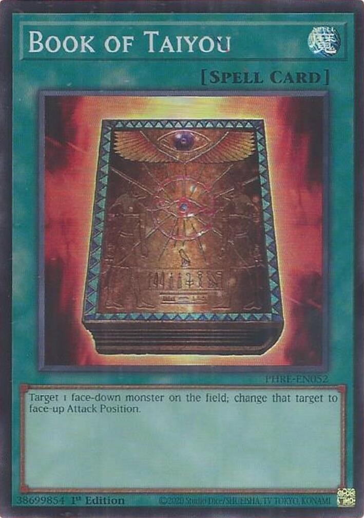 Book of Taiyou (Super Rare) [PHRE-EN052] Super Rare | Pegasus Games WI