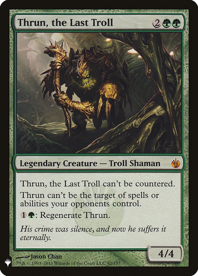 Thrun, the Last Troll [Mystery Booster] | Pegasus Games WI