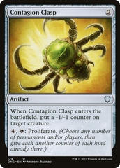 Contagion Clasp [Phyrexia: All Will Be One Commander] | Pegasus Games WI