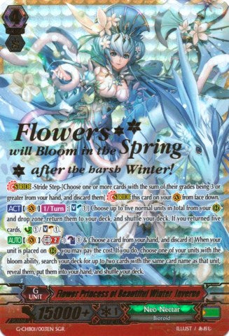 Flower Princess of Beautiful Winter, Inverno (SGR) (G-CHB01/003EN) [TRY3 NEXT] | Pegasus Games WI